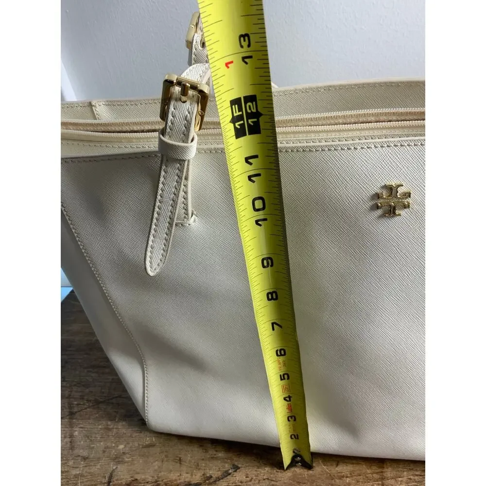 Tory Burch Cream‎ Large Leather shoulder bag